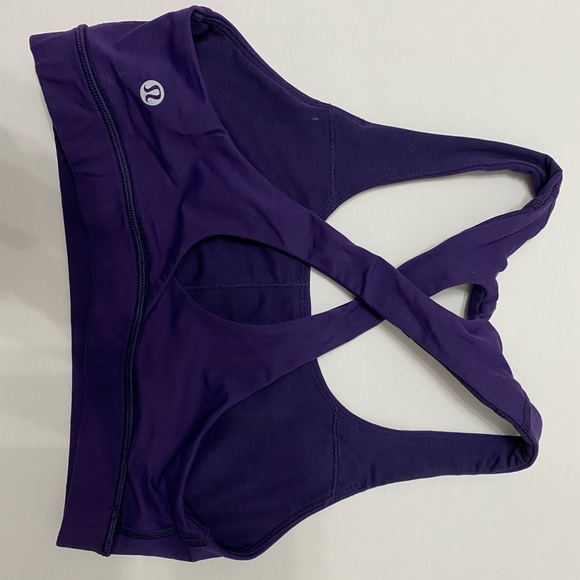 Lululemon purple bra size 6 - Picture 3 of 5